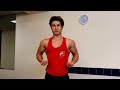 Chest &amp; Shoulder Workout w/ 15 Year Old Bodybuilder Anthony Mantello