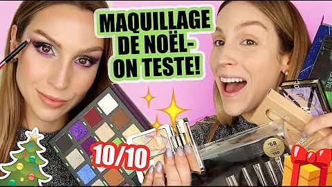 JE TESTE DU MAQUILLAGE DE NOL AVEC VOUS !  (les pa...