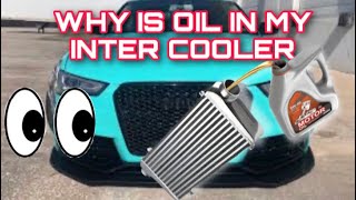 (AUDI) Why is There Oil In My Inter Cooler “ Horsepower?”