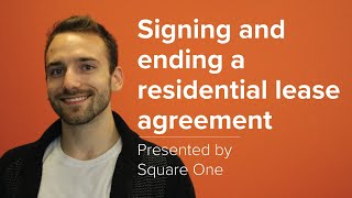 Everything You Need to Know about Residential Lease Agreement