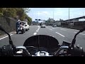 PCX・VWが白バイさんに捕まる。