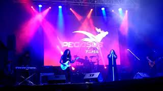 Hoy les presentamos a la Increíble Banda Pegasus アニメタル en el D...