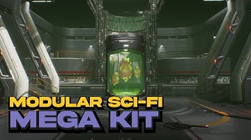 Modular Sci-Fi MegaKit  - Free 3D asset bundle