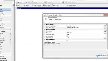Alpha Five V12 UX Menus advanced Part 1, 2 and 3
