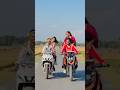 Mere dono bike 🚴 ko ek Sathe ride pe jana hay || gulabi sharara ||#shorts #viralvideos #ytshorts