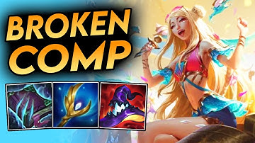 ABUSE THIS COMP FOR FREE WINS - SET 7.5 Patch 12.18 TFT Beginners Meta Strategy Comp Build