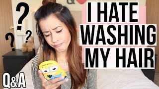 I HATE WASHING MY HAIR | Q&A #AskAriel - YouTube