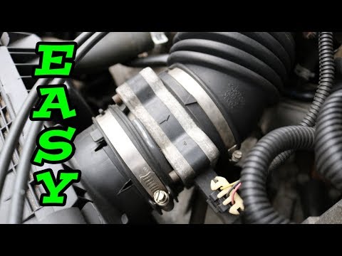 How To Remove Replace a Mass Airflow Sensor (GM 3400 V6 and other vehicles)