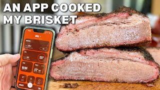 The APP COOKED MY BRISKET - Brisket on the Traeger Grill (with the assist from the Traeger App!)