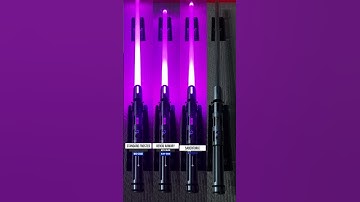 Base-lit Lightsaber Blade Comparison