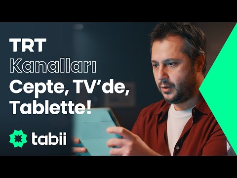 TRT Kanalları tabii ile Cepte, TV’de, Tablette!