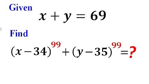 China Math Olympiad Question | You Should Know This Trick!