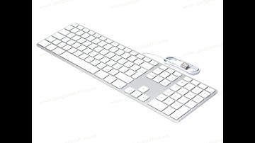 Apple Keyboard with Numeric Keypad Unboxing EN