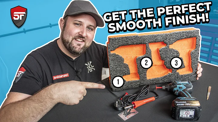 How to Get a Smooth Bottom on your Shadow Foam Insert!