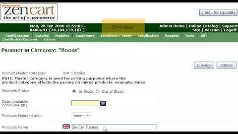 How to add products to your store in ZenCart (Flipper Host)
