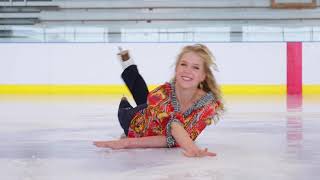 Kaitlyn WEAVER, Canadian Olympic Ice Dancer, performs solo to 