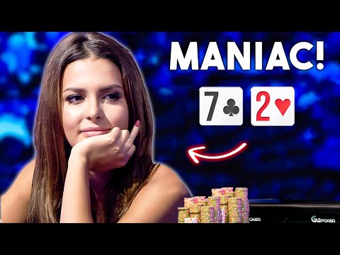 This Teen Girl BLUFFED Poker Pros for Millions... With Aggression!