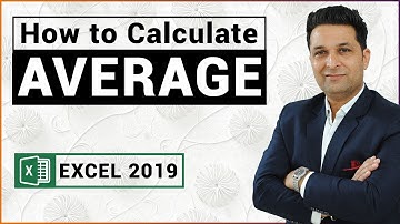 How to calculate average in excel | Average function in excel