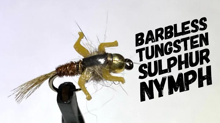 Lively Legz Barbless Tungsten Sulphur Nymph Tutorial
