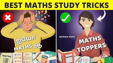 Secret Tips to Study MATHS📚 Effectively | Score 💯 in Math
