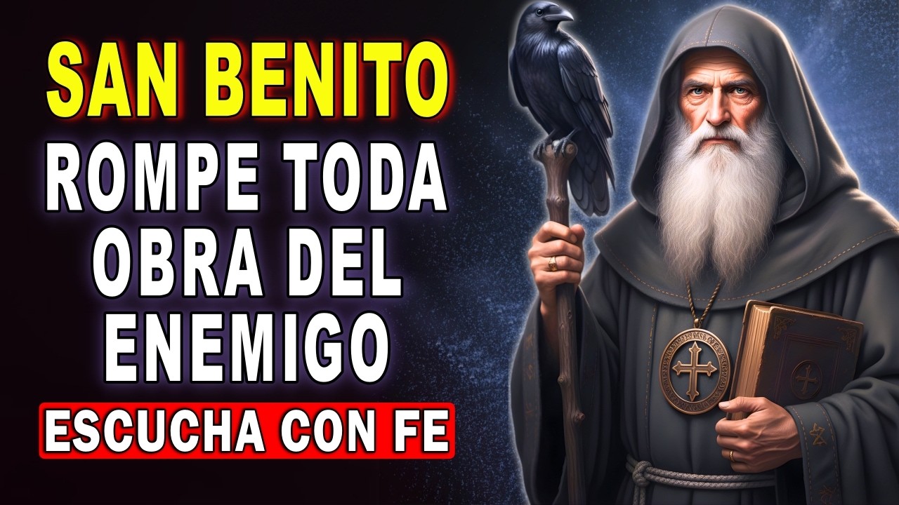 PODEROSO ROSARIO A SAN BENITO 🙏 PROTECCIÓN TOTAL PARA TUS HIJOS CONTRA TODO MAL ✝️