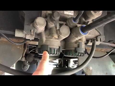 LKW Druckluft nutzen um deine Reifen aufzupumpen Luft Reinigung Mercedes Benz Actros MP4 Anleitung