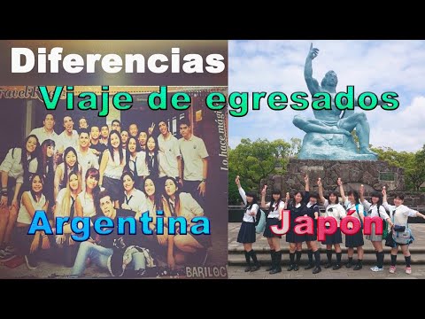 アルゼンチンと日本の修学旅行の違い！Diferencias entre viaje de egresados de Japón y Argentina