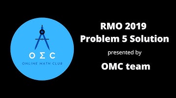 RMO 2019 Problem 5 Solution