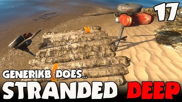 Stranded Deep Gameplay Ep 17 - "DUELING BOAT MOTORS!!!"