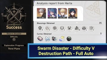 Swarm Disaster 5 - Full Auto - Destruction Path [ Honkai: Star Rail ]