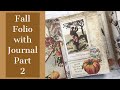 Tutorial Envelope Fall Folio and Journal Part 2 |  Gratitude Journal