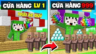 KHANGG BEDWARS THỬ THÁCH 24H NÂNG CẤP CỬA HÀNG TRÁI ÁC QUỶ TỪ CẤP 1 ĐẾN CẤP CUỐI VIP TRONG MINECRAFT