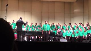 I'll Make the Difference by Moses Hogen, sung by All County Middle School Choir of Kanawha Co.,