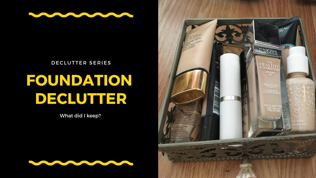 Declutter Series: Foundation - YouTube