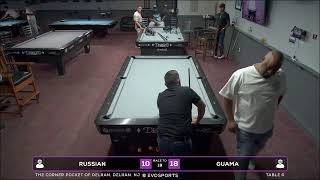 RUSSIAN vs REYE - THE CORNER POCKET OF DELRAN - TABLE 0 | EvoSports