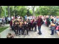 Парк Победьі, Одесса, детский духовой оркестр - 3, 09.05.2016