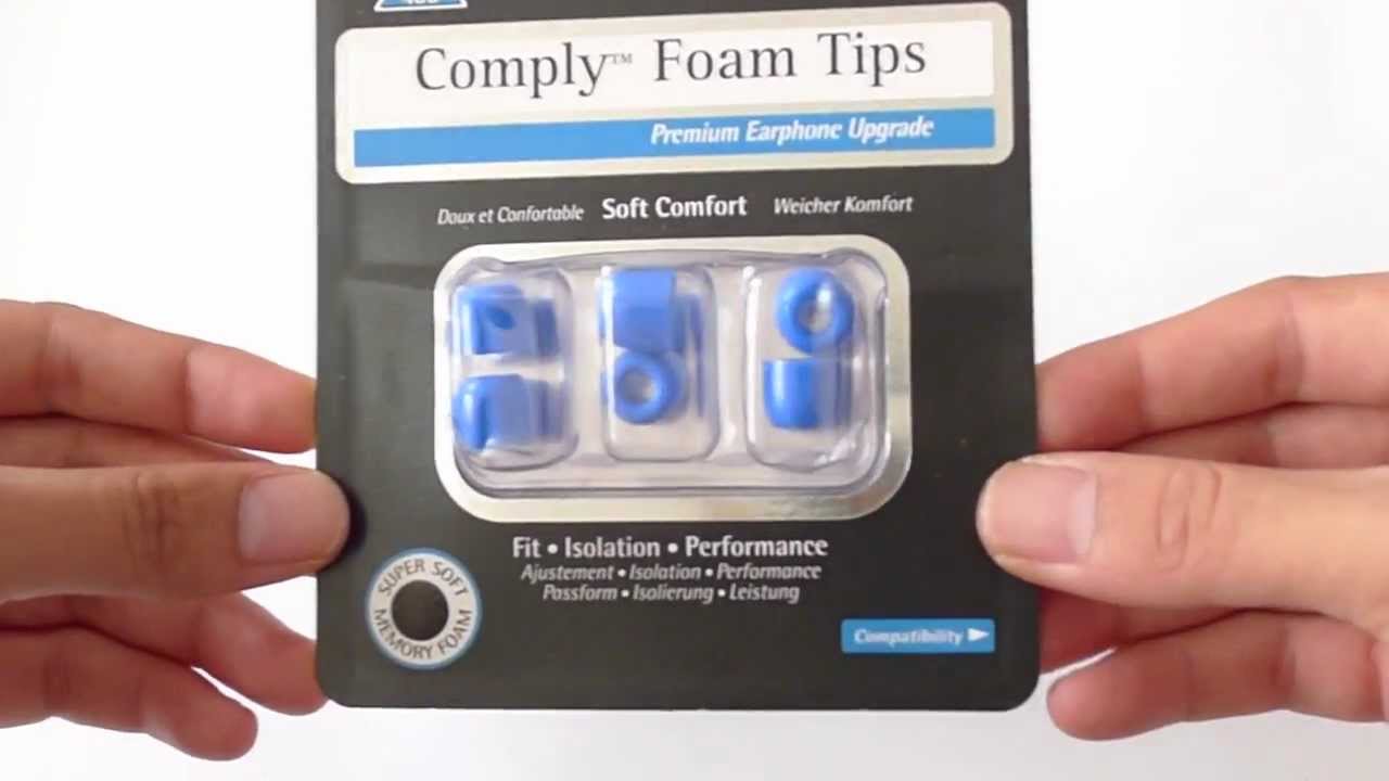 Unboxing : Comply Foam Tips T400