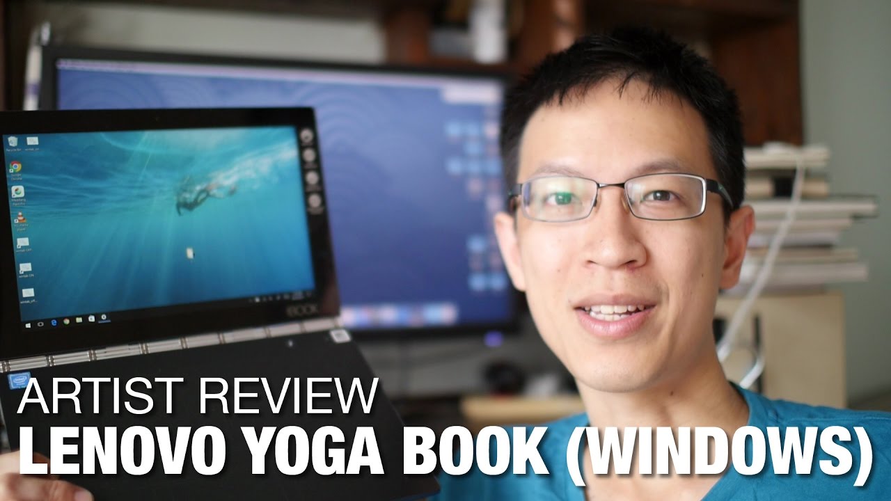 Lenovo Yoga Book Windows Setup and First Impressions - YouTube