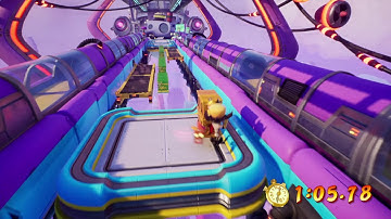 Crash Bandicoot 4 THE CRATE ESCAPE Developer Time Relic (1:24:46)