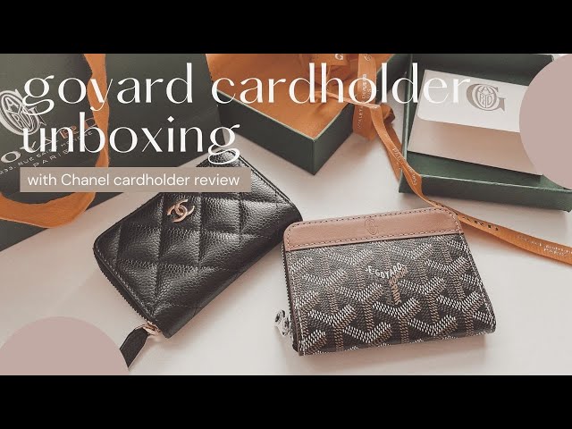 The colour 😍 linked in my bio #cardholder #unboxing #goyard, goyard card  holder