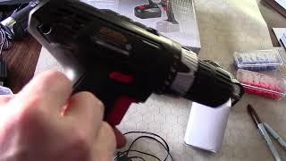 How to charge Drill Master battery Harbor Freight -- Excitingly Dangerous!