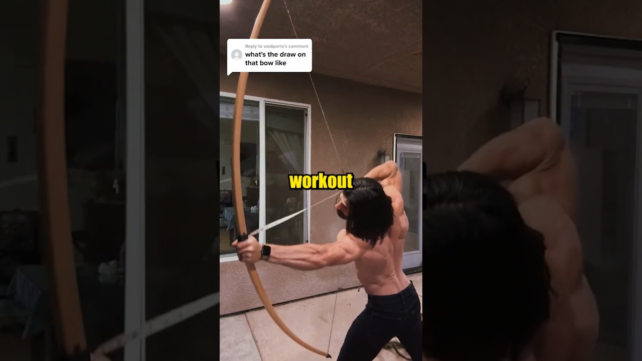 His Archer Physique Is Amazing 💪