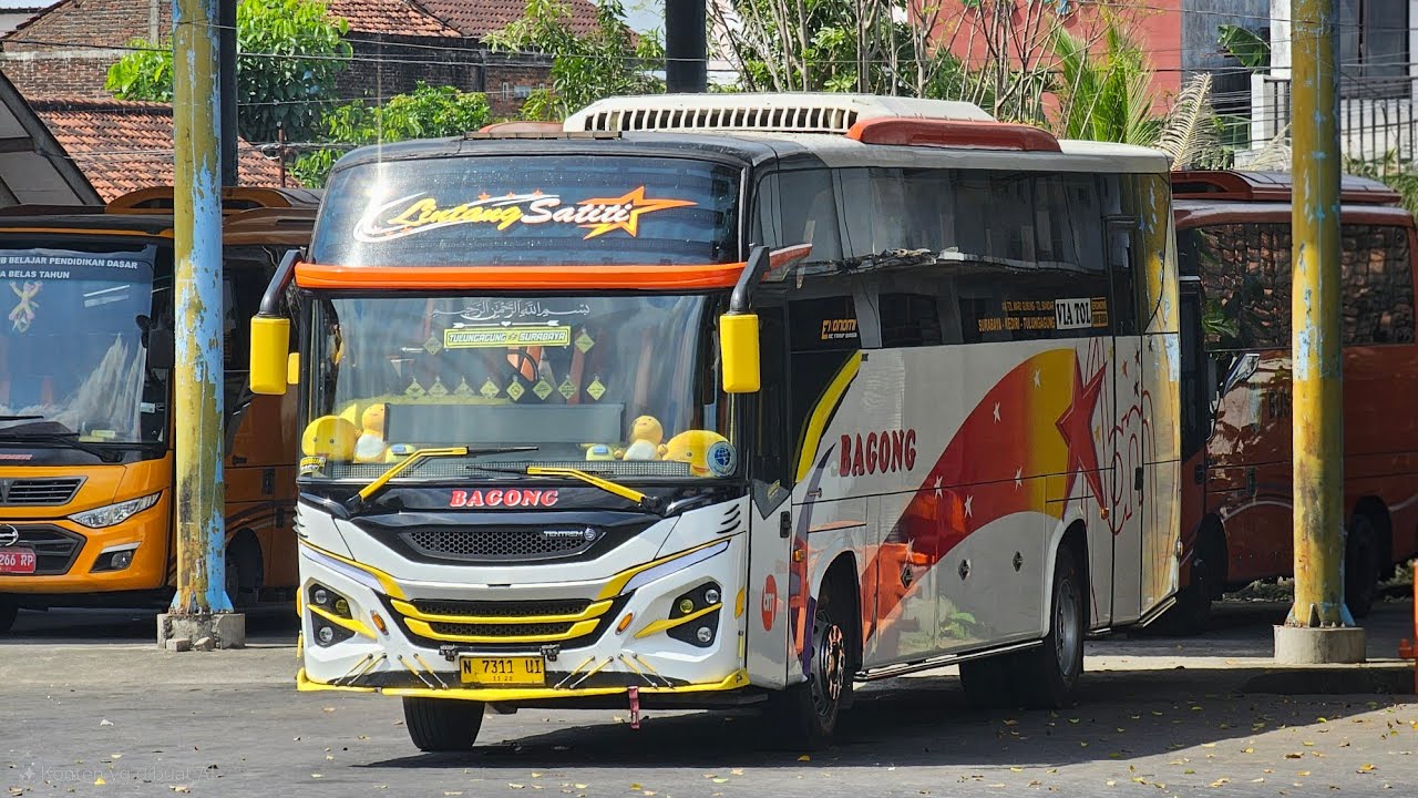 PEMAIN BALAP BUS TULUNGAGUNGAN || BAGONG BUS 