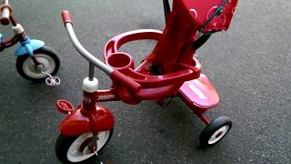 Radio Flyer 4 In 1 Tricycle  Set Up Demo & Review.