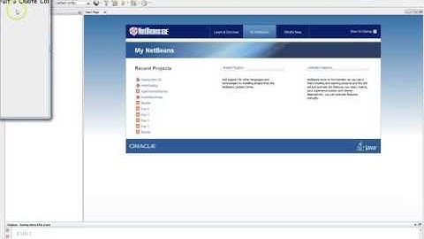 Java Swing GUIs 07 Quoter