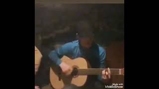 Video thumbnail of "Миржалол - Зажигает \ Mirji gitarist"