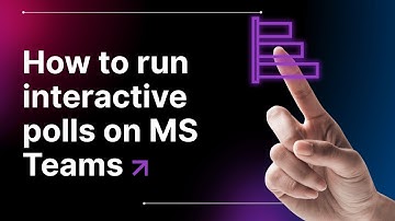 How to run interactive polls on MS Teams