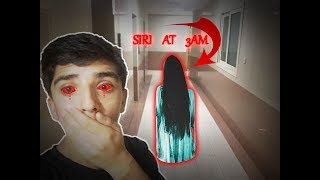 (SIRI CAME TO MY HOME) *SCARIEST SIRI 3AM VIDEO* DO NOT TALK TO SIRI AT 3:00 AM |THIS IS WHY|