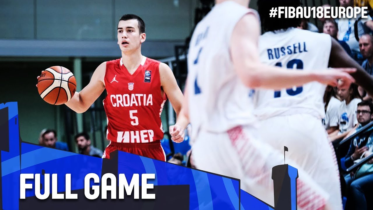 Great Britain v Croatia - Full Game - Final - FIBA U18 European Championship 2017