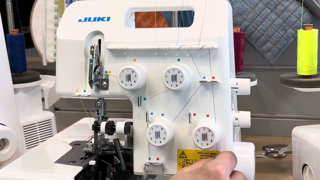 Quelle différence entre les surjeteuses Juki Serie 600 et Serie 200 ?